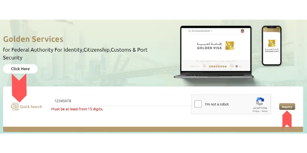 Emirates ID Status Check online